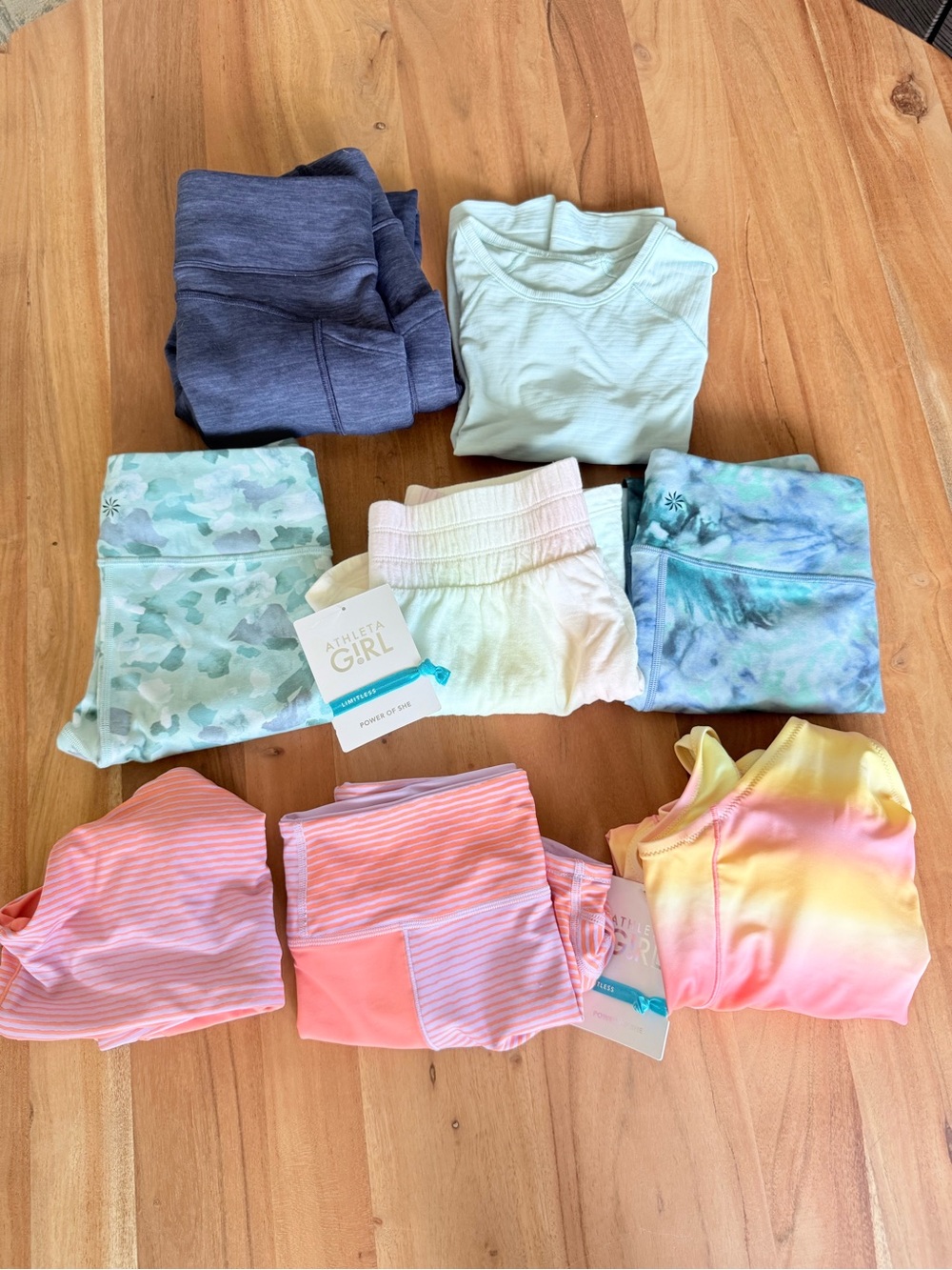 Athleta Girl Size 12 Bundle— leggings, shorts, swimsuit some NWT